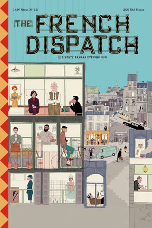 The French Dispatch's poster