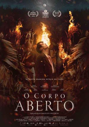 O corpo aberto's poster