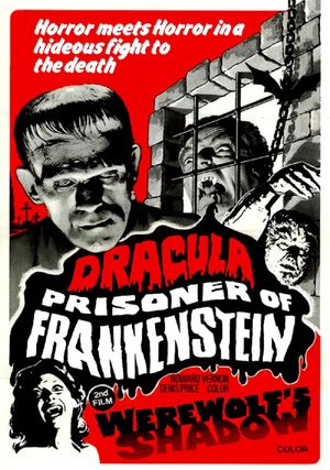 Dracula, Prisoner of Frankenstein's poster