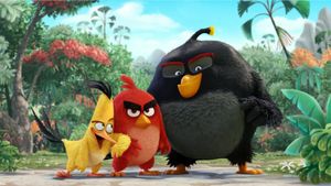 The Angry Birds Movie's poster