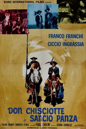 Don Chisciotte and Sancio Panza's poster