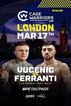 Cage Warriors 150: London's poster