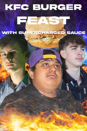 KFC Burger Feast with Supercharged Sauce's poster