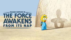 Maggie Simpson in "The Force Awakens from Its Nap"'s poster