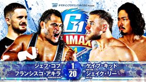 NJPW G1 Climax 34: Day 17's poster