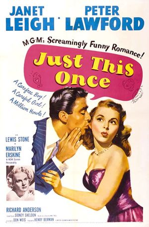 Just This Once's poster