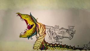 The Puppet That Ate Off-Broadway: Little Shop of Audrey's poster