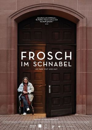 Frosch im Schnabel's poster