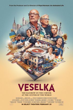 Veselka: The Rainbow on the Corner at the Center of the World's poster