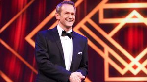 Bruce's Hall of Fame with Alexander Armstrong's poster