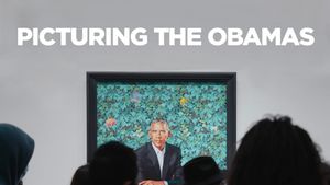 Picturing the Obamas's poster