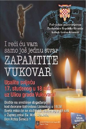 Remember Vukovar's poster