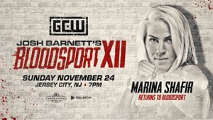 Josh Barnett's Bloodsport XII's poster