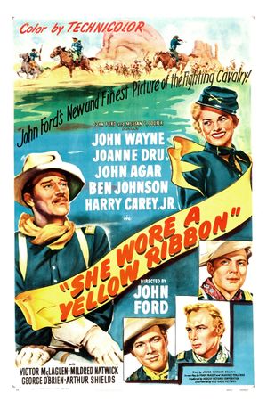 She Wore a Yellow Ribbon's poster