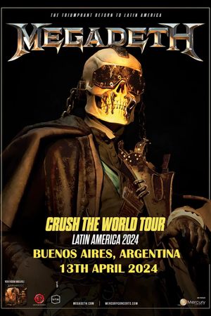 Megadeth - Crush the World: Live at Buenos Aires 2024 (Night 1)'s poster