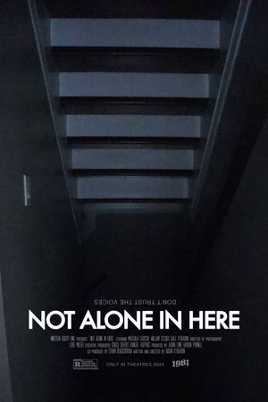 Not Alone in here's poster
