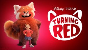 Turning Red's poster