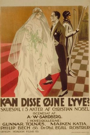 Kan disse Øjne lyve?'s poster
