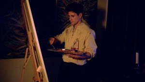 The Curse of Modigliani's poster