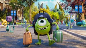 Monsters University's poster