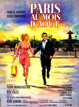 Paris au mois d'août's poster