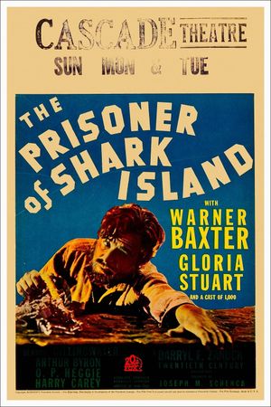 The Prisoner of Shark Island's poster