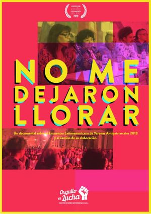 No me dejaron llorar's poster