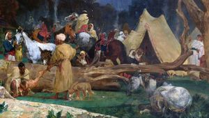 L'Algérie de Gustave Guillaumet (1840-1887)'s poster