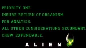 Alien's poster