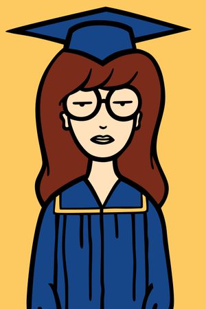 Daria in 'Is It College Yet?''s poster