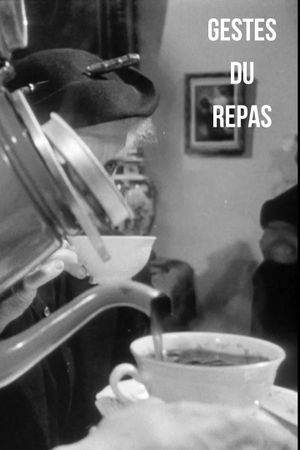Gestes du repas's poster