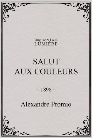 Salut aux couleurs's poster