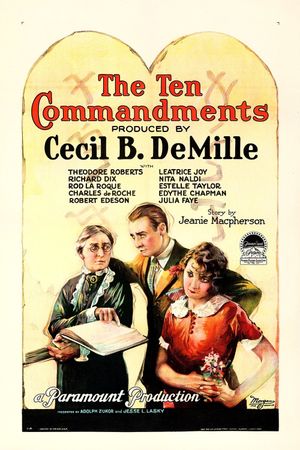 The Ten Commandments's poster
