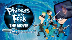 Phineas and Ferb The Movie: Across the 2nd Dimension's poster