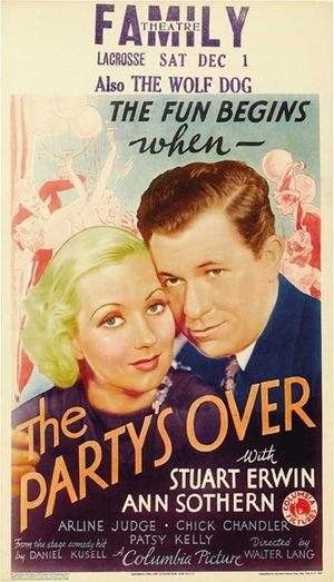 The Party's Over's poster