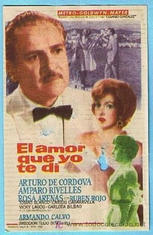 El amor que yo te di's poster
