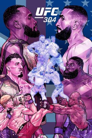 UFC 304: Edwards vs. Muhammad 2's poster