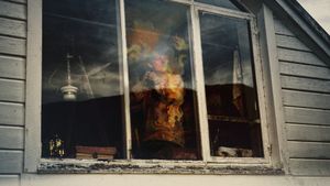 Astrup: Flammen over Jølster's poster