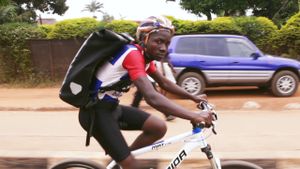 Kampala Cycling Couriers's poster