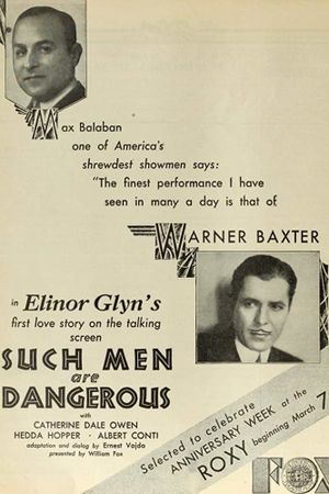 Such Men Are Dangerous's poster