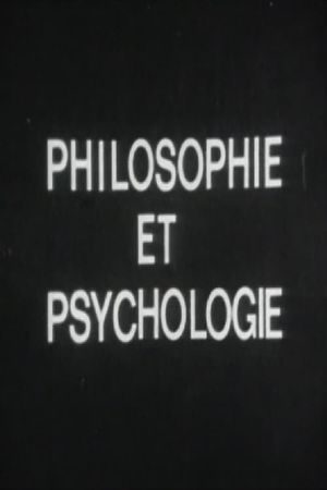 Philosophie et psychologie's poster