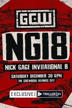 GCW: Nick Gage Invitational 8's poster