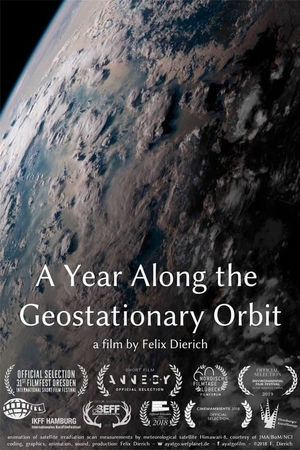 A Year Along the Geostationary Orbit's poster