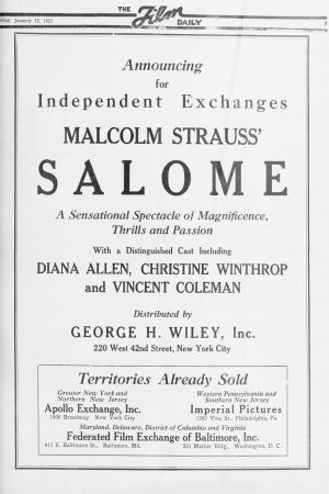 Salome's poster