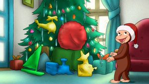 Curious George: A Very Monkey Christmas's poster