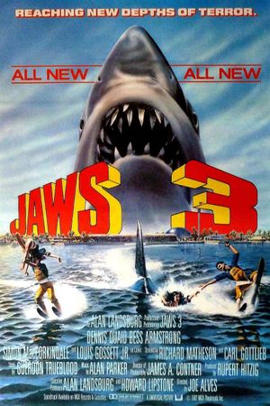 Jaws 3-D's poster