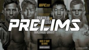 UFC 310: Muhammad vs. Rakhmonov's poster
