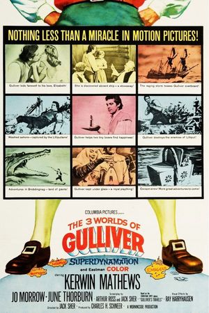 The 3 Worlds of Gulliver's poster