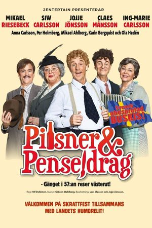 Pilsner & penseldrag's poster