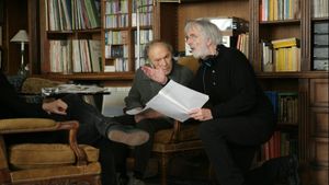 Making of Amour's poster